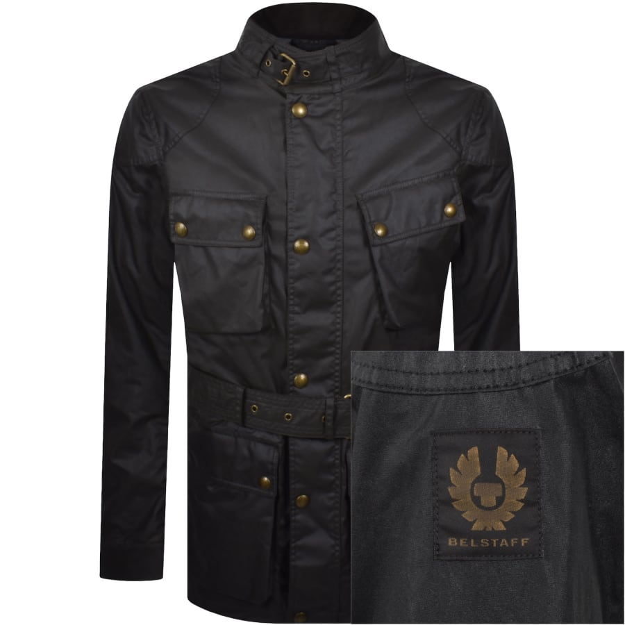 【美品】現行Belstaff Trialmaster &ライナー　36サイズ Belstaff Trialmaster Jacket Dark Navy | Mainline Menswear us